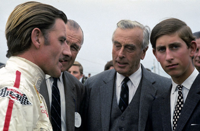 Prince Charles and Lord Mountbatten photo
