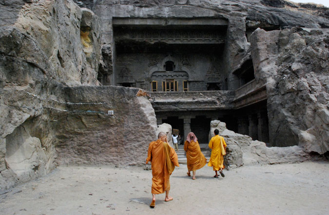  Ellora Caves. Maharashtra, India 2007 photo